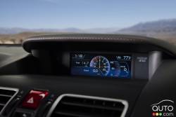 2018 Subaru WRX STI multimedia display
