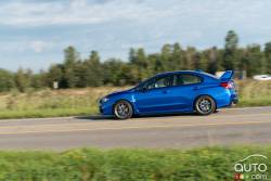 2016 Subaru WRX STI driving