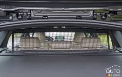 Détail du coffre de la BMW 328i Xdrive Touring 2016