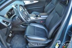 Sièges avant du Lincoln MKX 2016