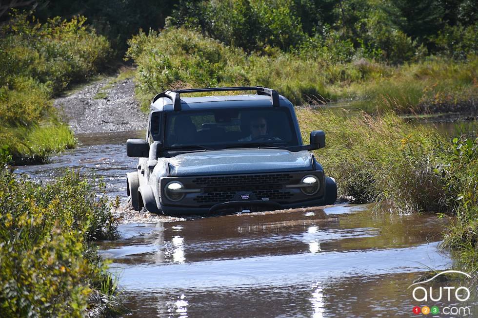 Nous conduisons le Ford Bronco Everglades 2022