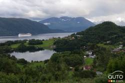 Paysage de la Norvège