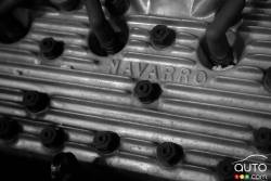 La culasse Navarro était un produit de remplacement populaire sur le moteur Ford V8 à chambres de combustion plates.