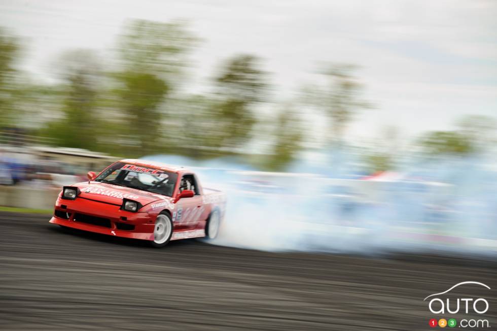 action on and off the track