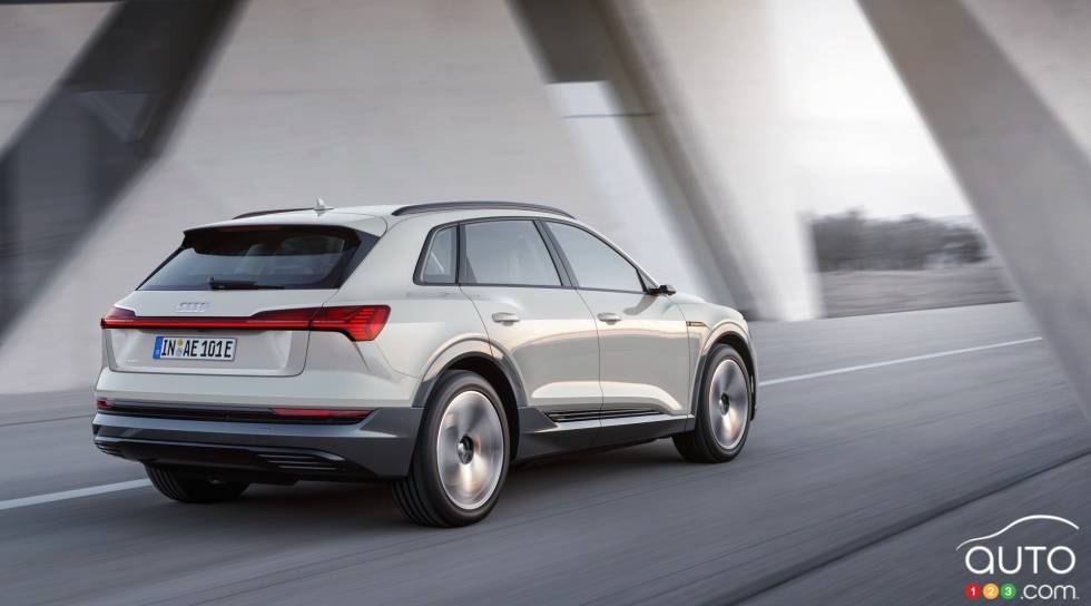 The new 2019 Audi e-tron