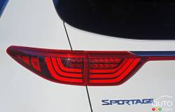 2017 Kia Sportage model badge