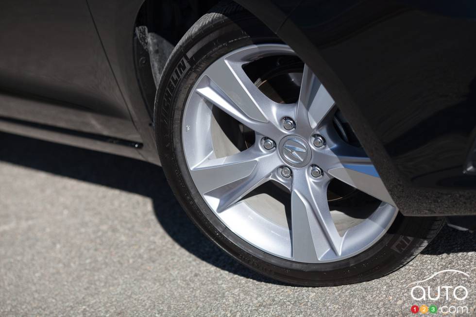 Détails de la roue avant droit