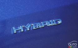 Écusson de la version de la Subaru Crosstrek Hybride 2016