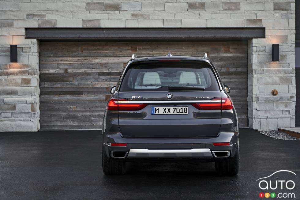 The new 2019 BMW X7