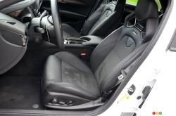 2016 Cadillac ATS-V front seats