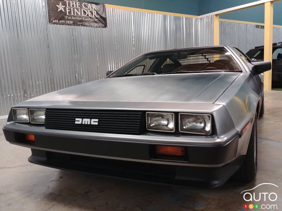 Une DeLorean DMC 12 1981 est à vendre