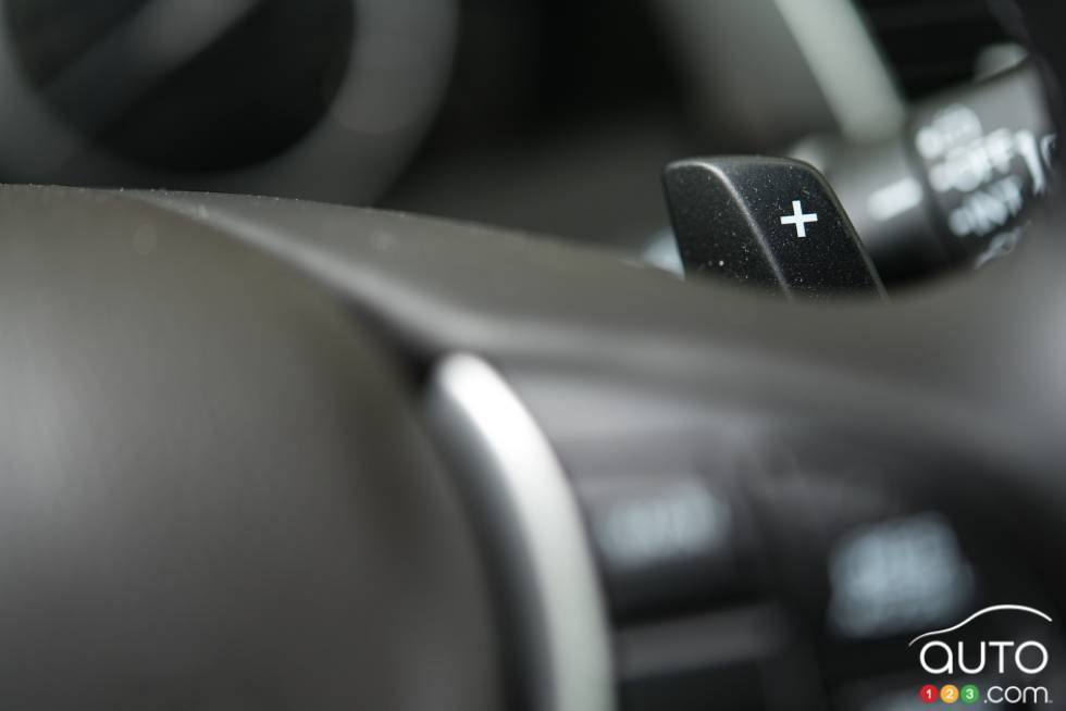 Palette de changement de rapport de l'Acura RDX Elite 2016