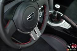 Steering wheel, shifter and hand brake