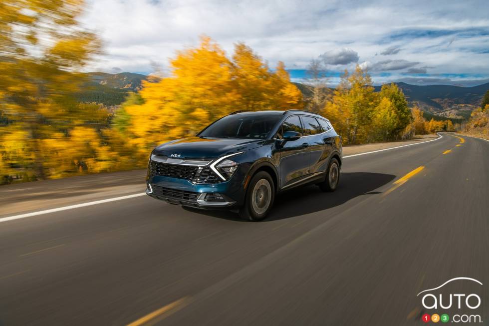 Voici le Kia Sportage hybride 2023