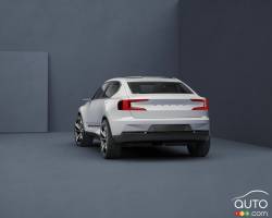 Volvo Concept Car 40 rear view