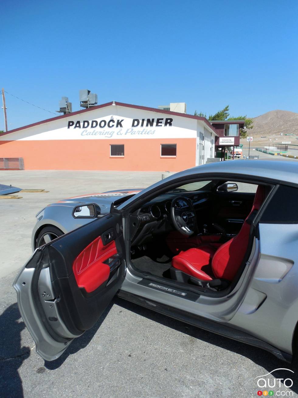 2015 Galpin-Fisker Mustang Rocket cockpit