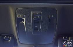 2016 Mercedes-Benz B250 4matic sunroof controls