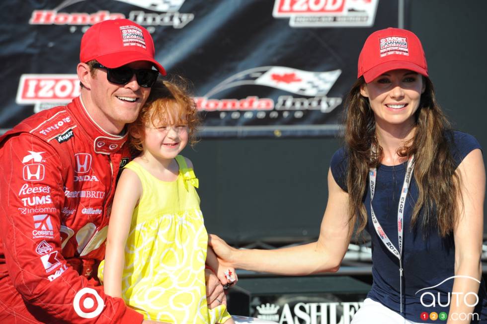 Scott Dixon, Target Chip Ganassi Racing et sa famille
