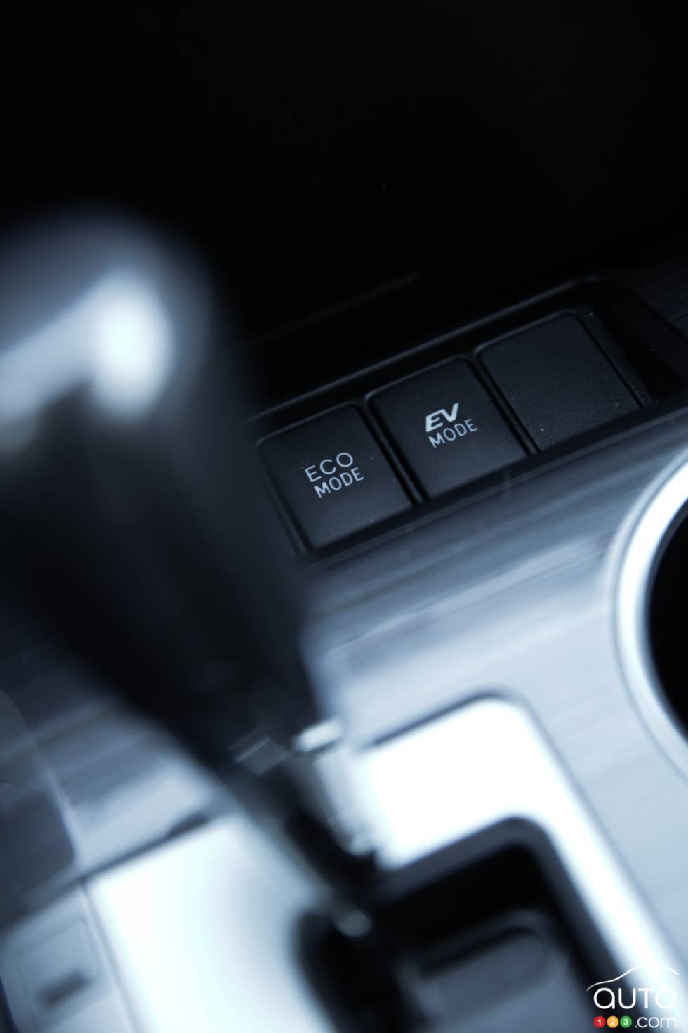 détails de la console centrale