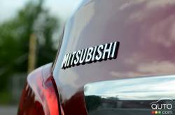 Écusson du manufacturier de la Mitsubishi Mirage G4 2017
