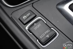 Driving mode button