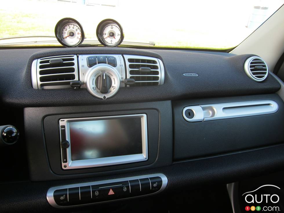 Bloc central et commandes