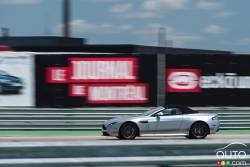 2015 Aston Martin Vantage GT Roadster on track