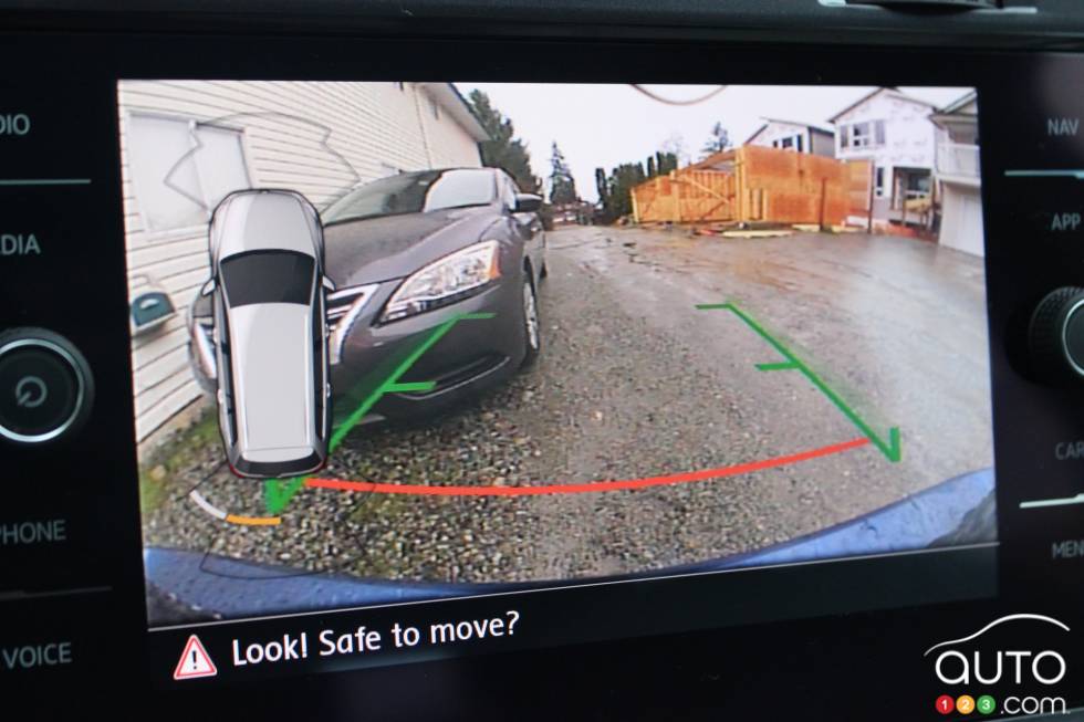 Reversing camera