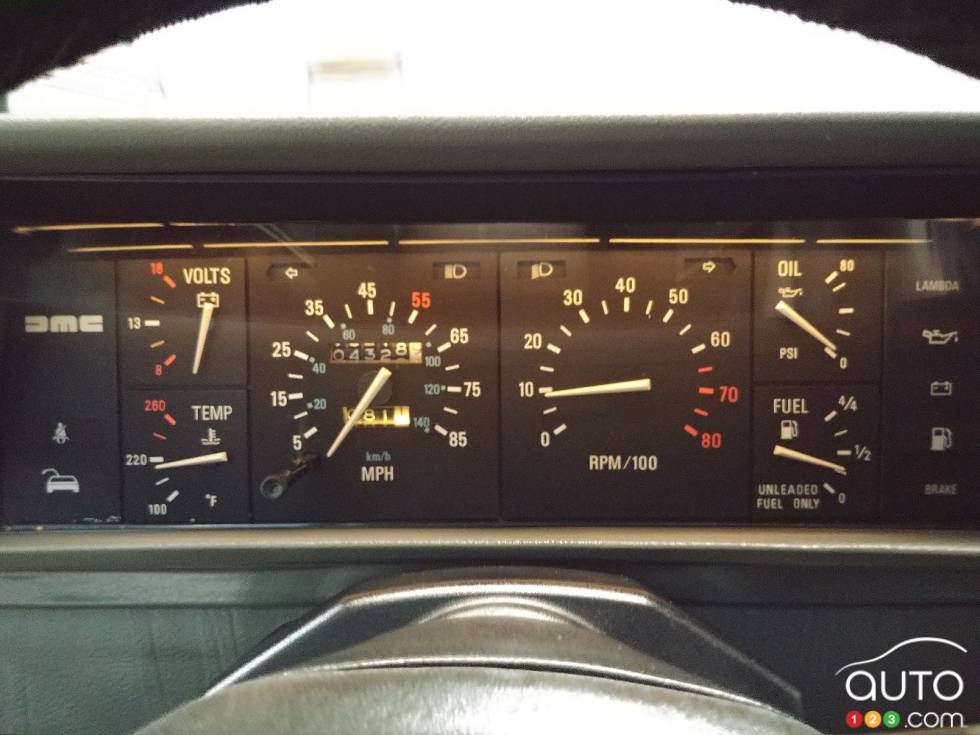 Une DeLorean DMC 12 1981 est à vendre