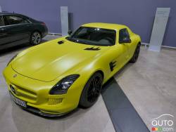 Mercedes-Benz SLS AMG coupe electric drive