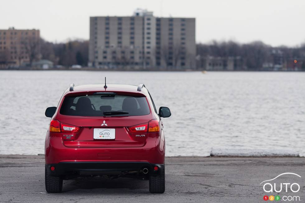 Vue arrière éloignée