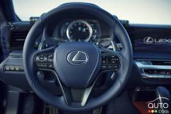 2017 Lexus LC 500h steering wheel