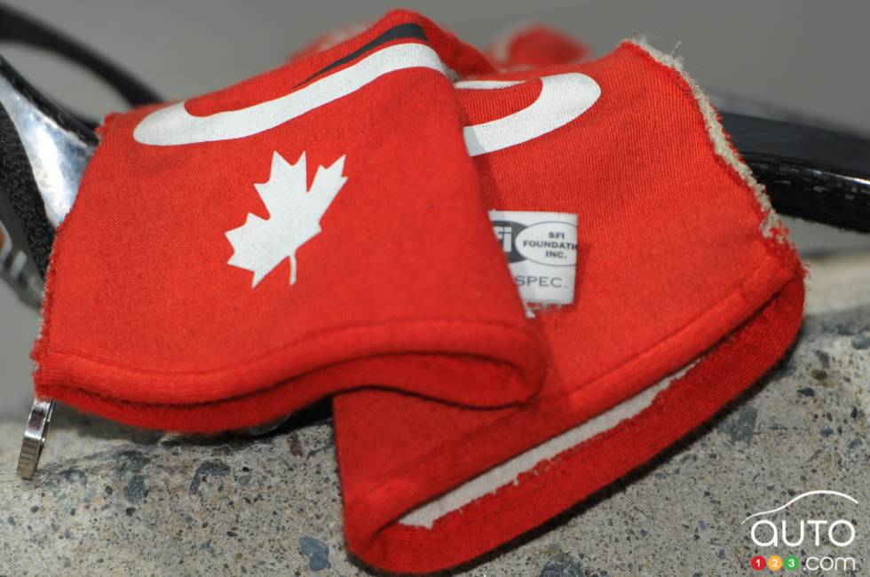 Gants de James Hinchcliffe , Andretti Autosport