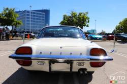 Rear view of  a 1967 Cosmo 