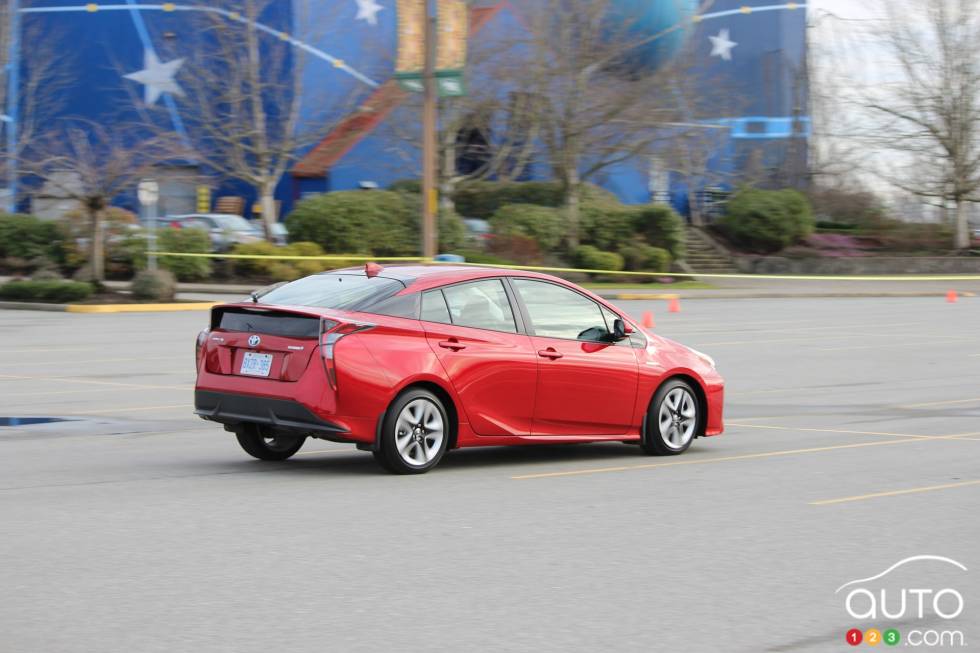 2016 Toyota Prius driving