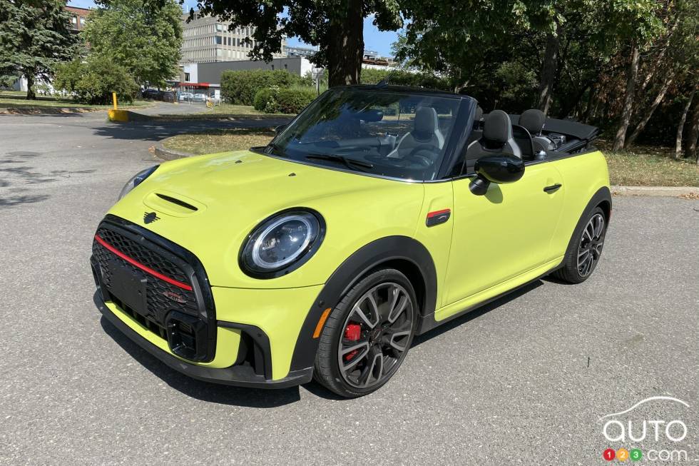 We drive the 2022 Mini John Cooper Works Convertible
