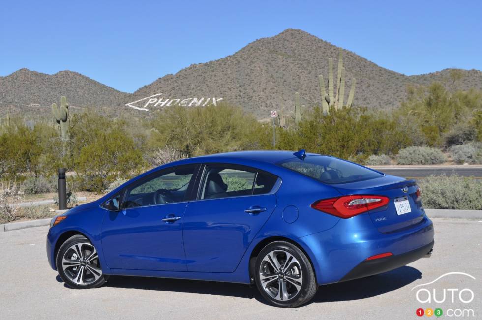 Left rear 3/4 view, up close