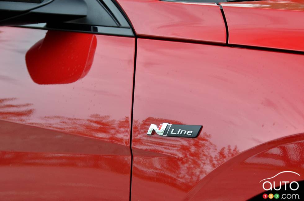 Nous conduisons la Hyundai Elantra N Line 2022