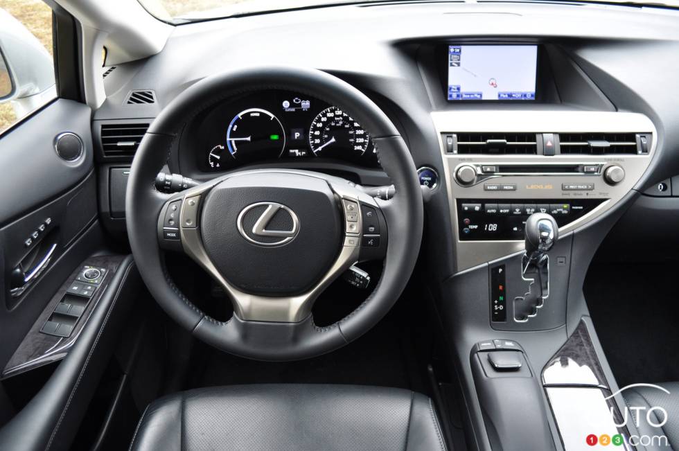 Volant et bloc central