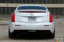 2016 Cadillac ATS-V rear view