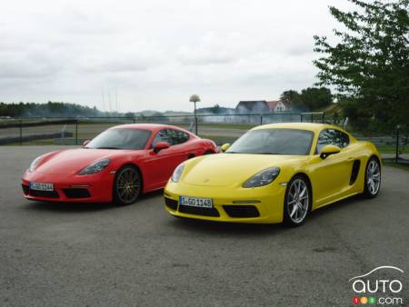 Photos de la Porsche 718 Cayman 2017