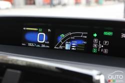 Instrumentation de la Toyota Prius 2016