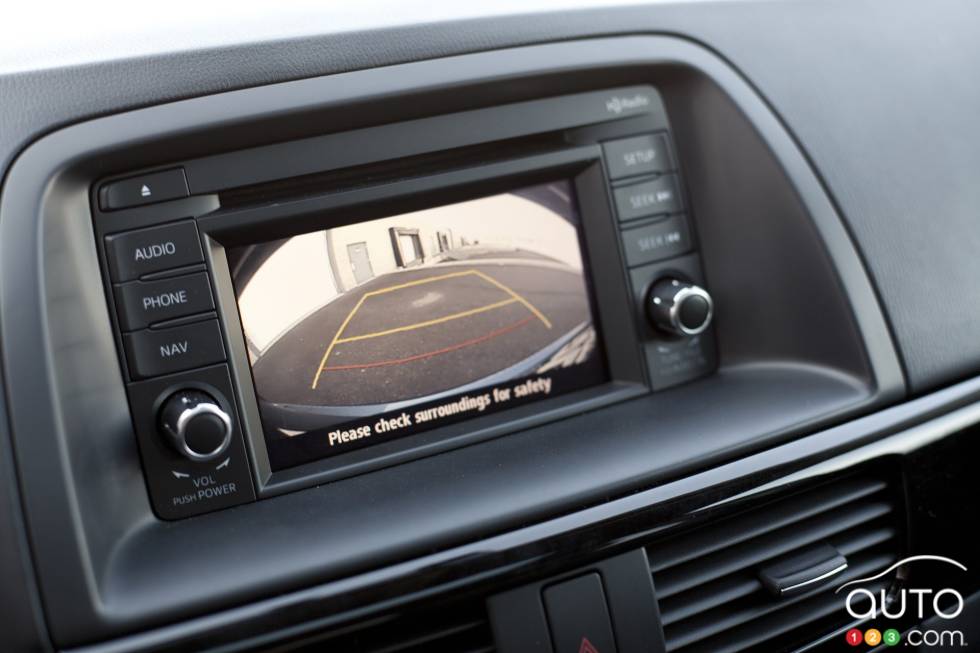 Rearview camera display