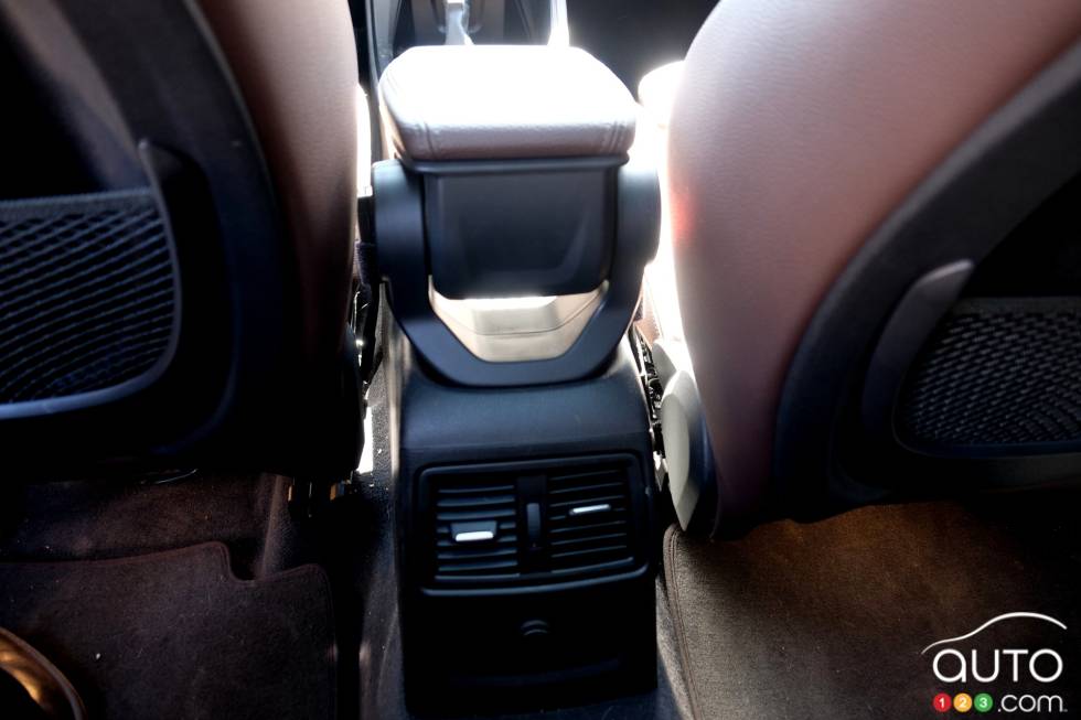 Rear heating system