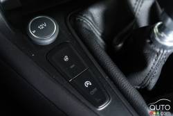 Détail intérieur Ford Focus SE Ecoboost 2015