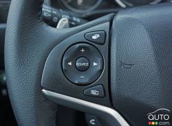 2016 Honda Fit EX-L Navi steering wheel mounted audio controls