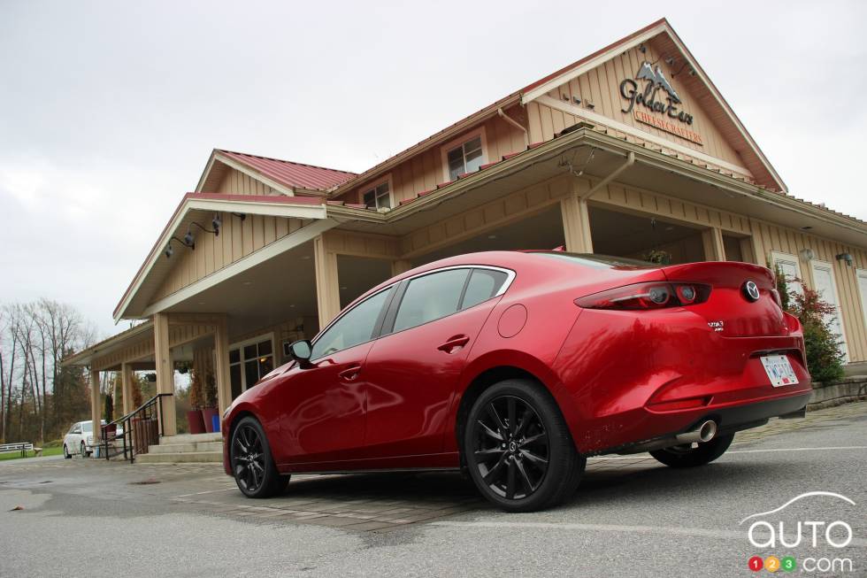 Nous conduisons la Mazda Mazda3 Turbo 2021