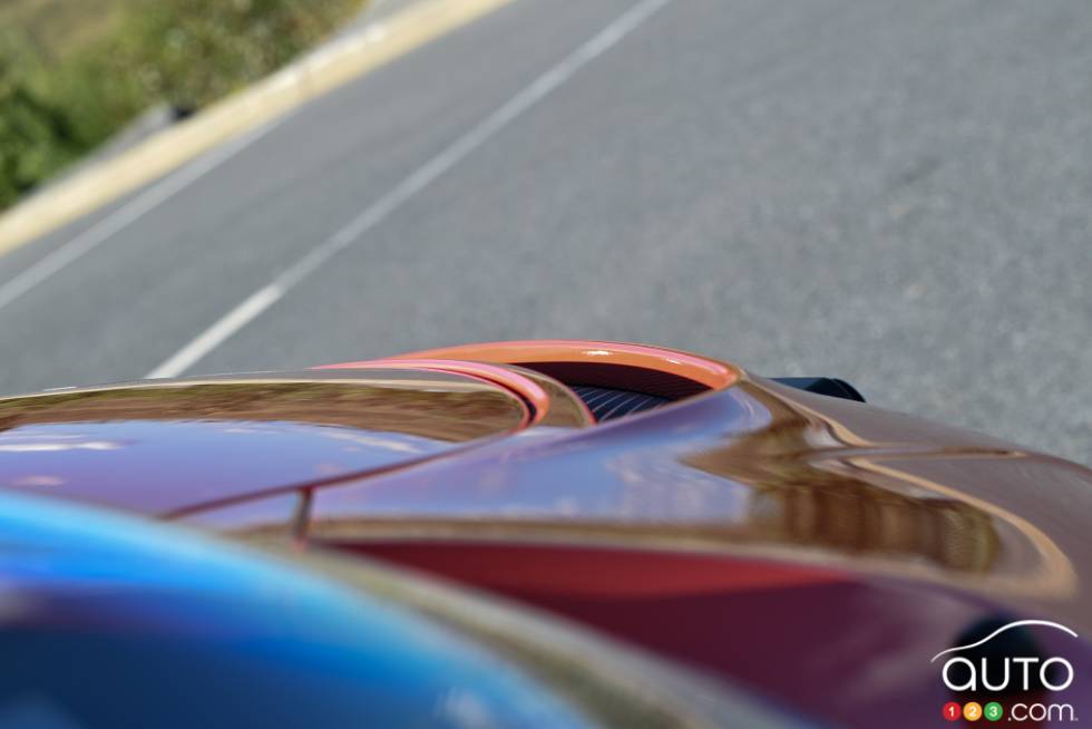 2016 Porsche 911 GT3 RS exterior detail