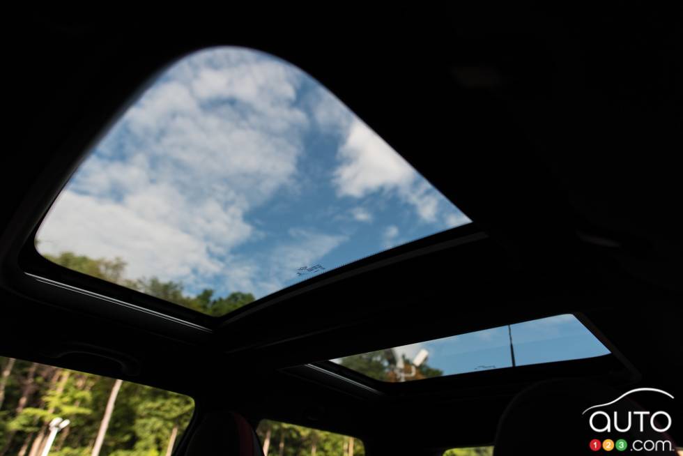 2015 MINI John Cooper Works sunroof