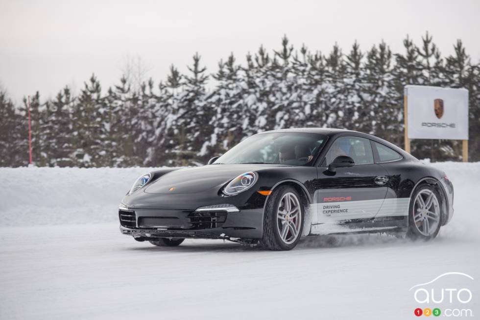 action photo on and off the track